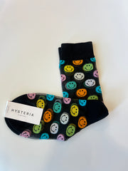 Smiley Mesh Socks