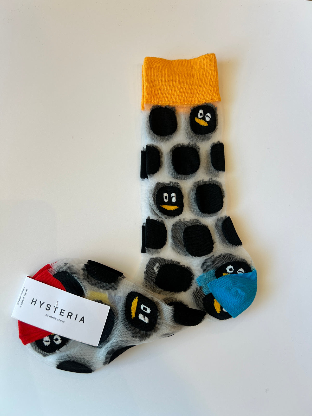 Penguin Mesh Socks