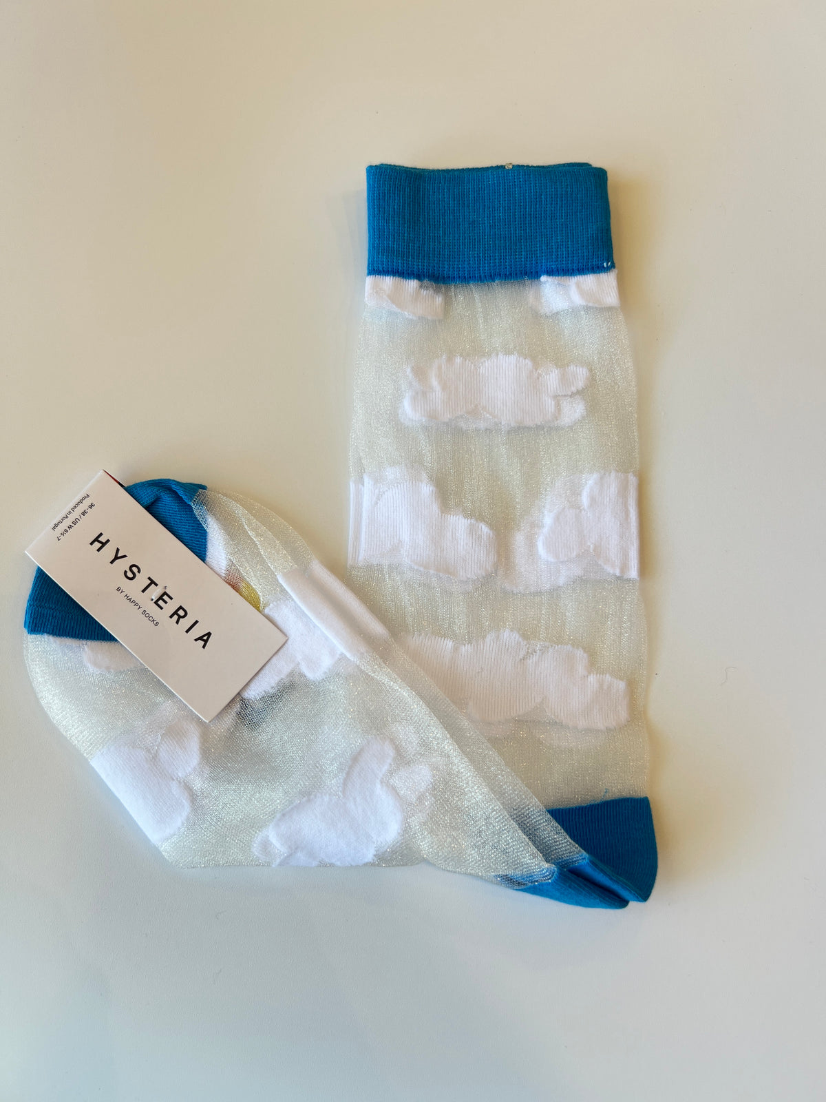 Cloud Mesh Socks