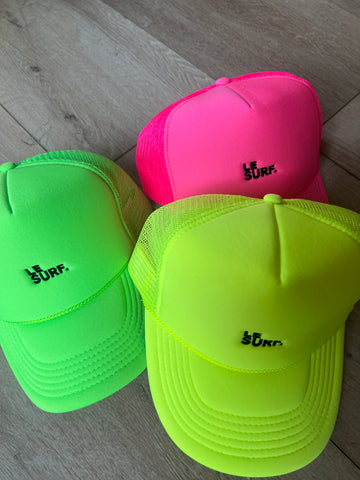 Neon Micro Le Surf Trucker Hat