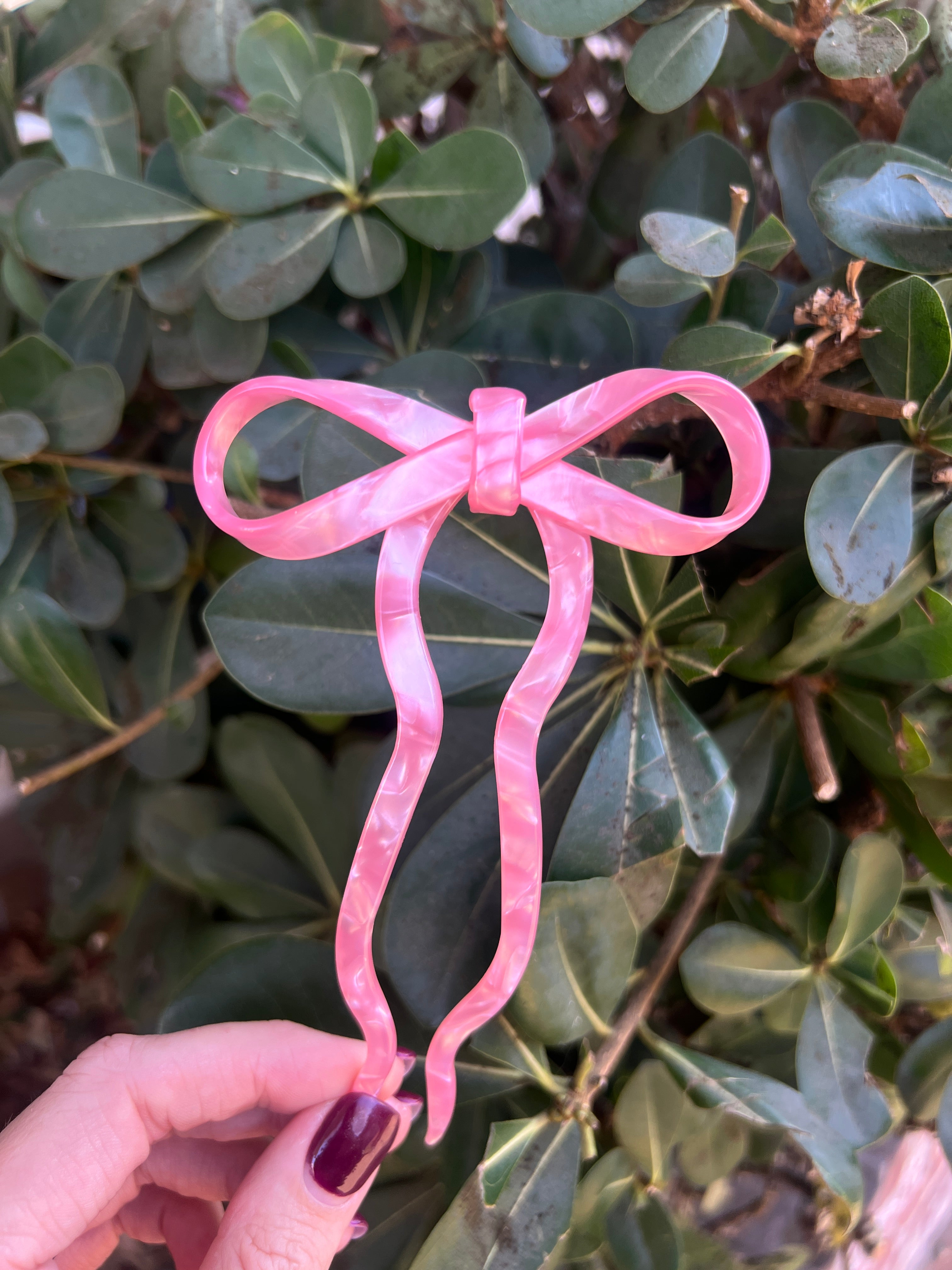 Bow French Hair Pin