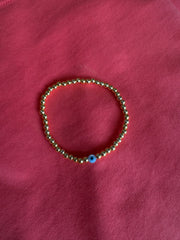 14k Gold Filled Evil Eye Bracelet