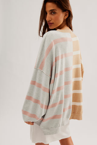 Uptown Stripe Pullover