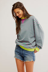 Classic Striped Crew