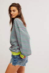 Classic Striped Crew