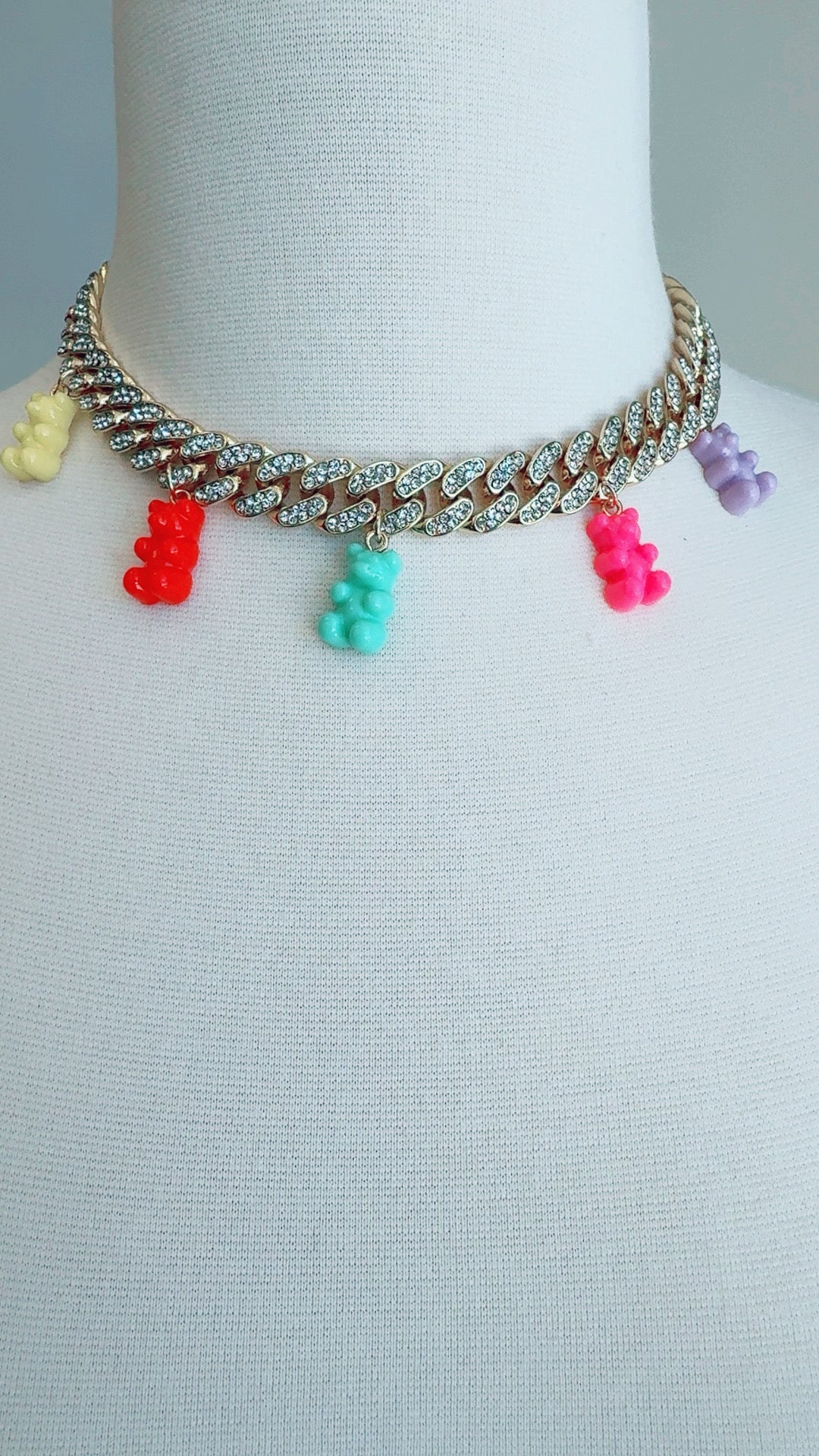 Gummy Bear Chain Choker