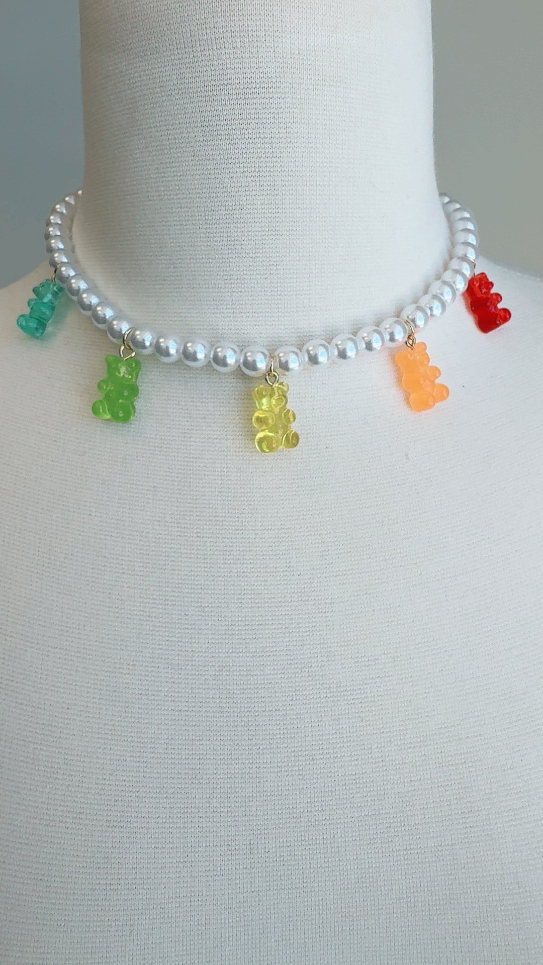 Gummy Bear Pearl Choker