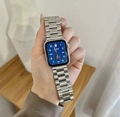 Silver Apple Watch Band