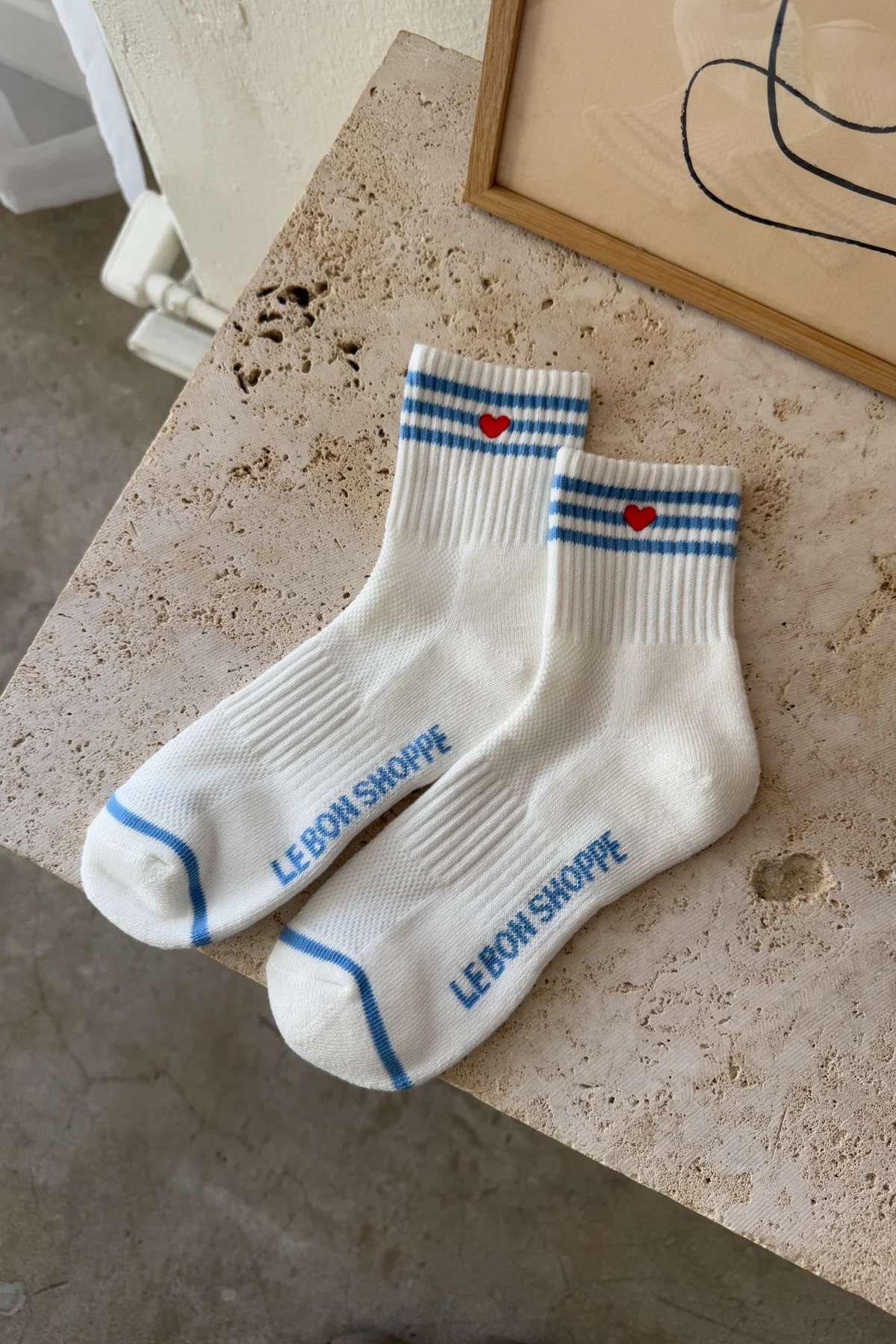 Embroidered GF Socks