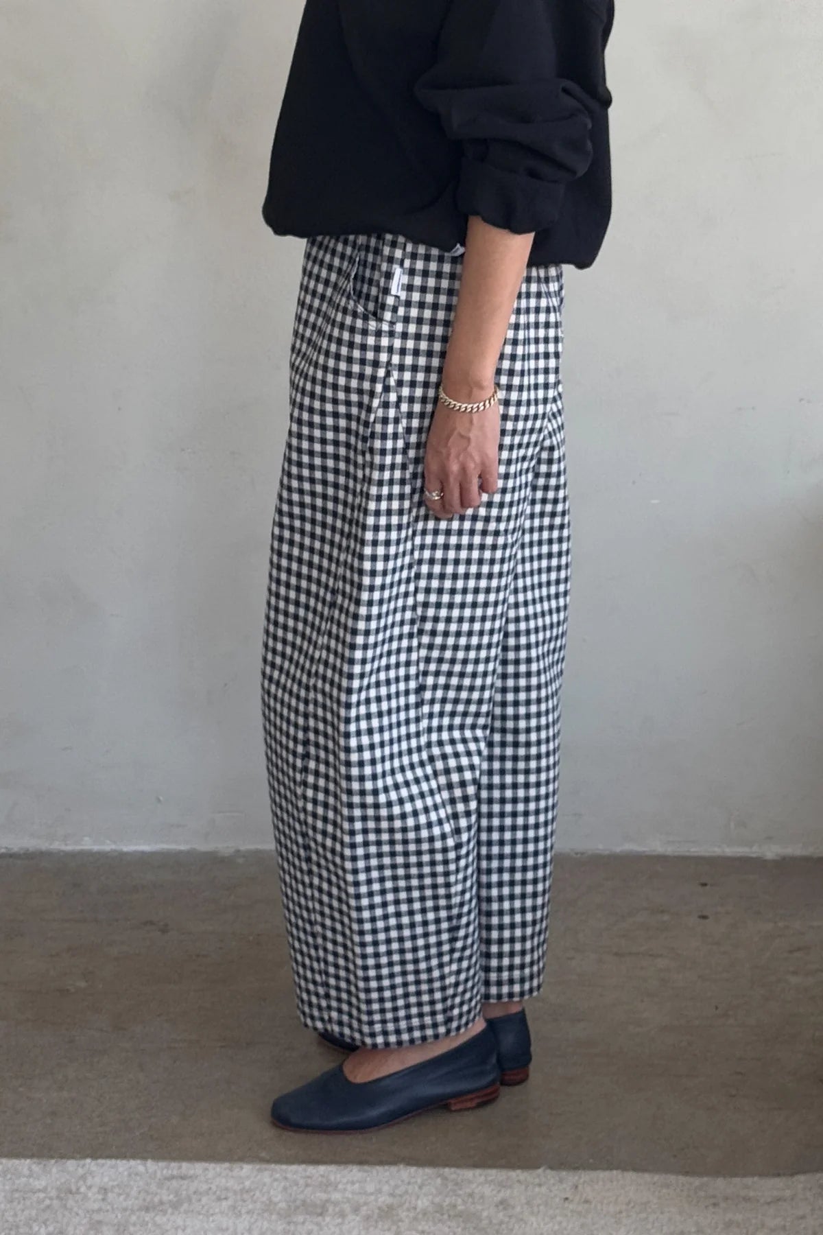 Gingham Arc Pants