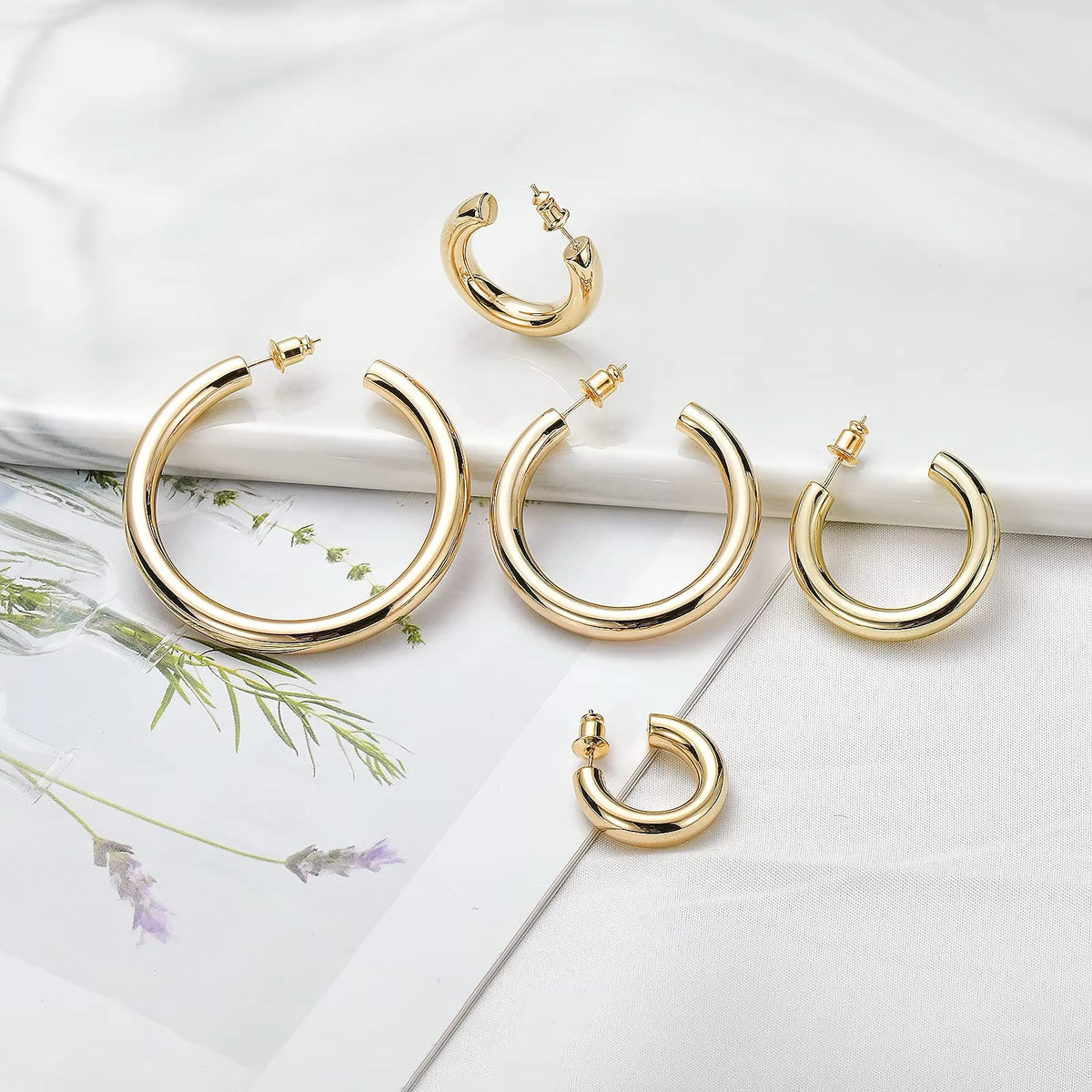 Gold Hoops