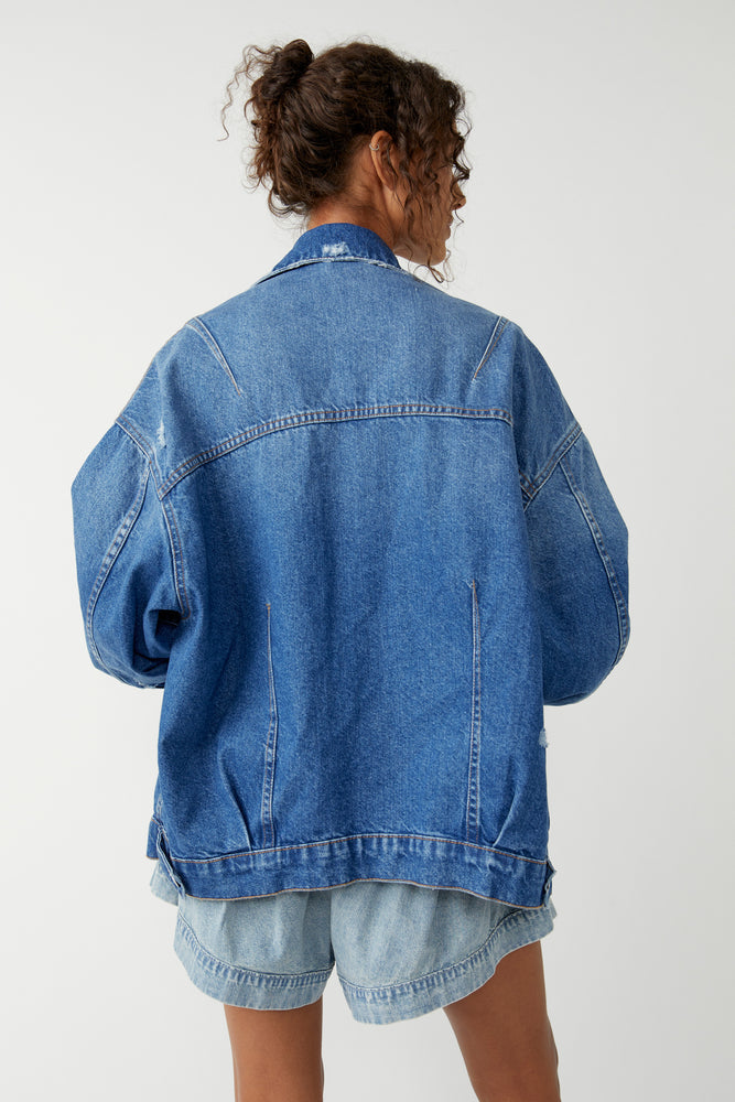 All In Denim Jacket- Touch the Sky