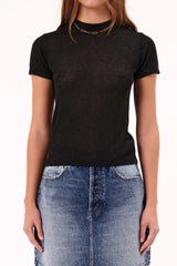 Classic Lurex Knit Tee