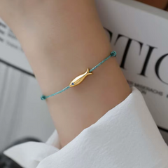 Golden Fish Bracelet