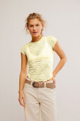 Ready To Go Lace Tee