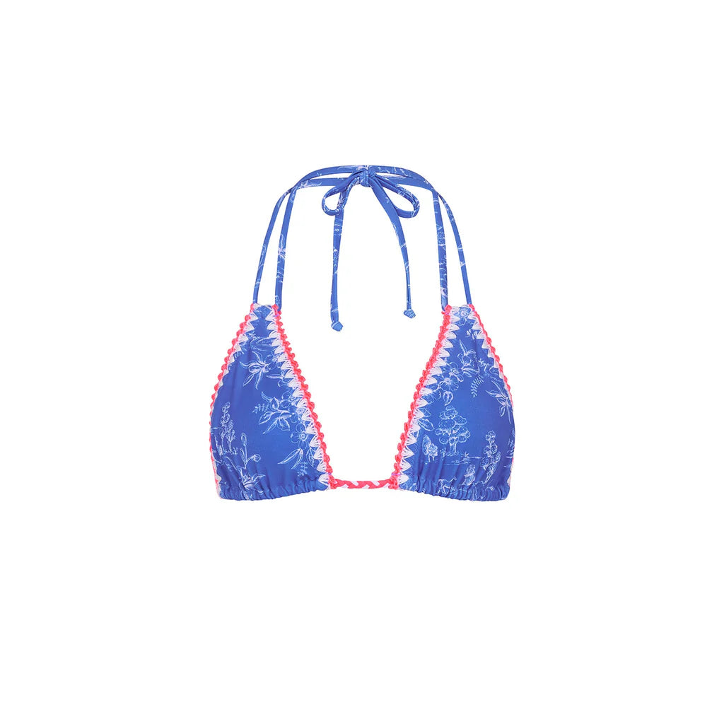 Braided Crochet Halter Bikini Top