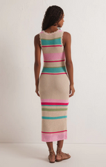 Ibiza Stripe Sweater Dress