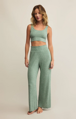 Dawn Smocked Rib Pant