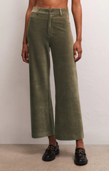 Prospect Cord Pant- Kelp