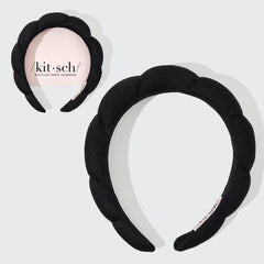 Puffy Headband- Black