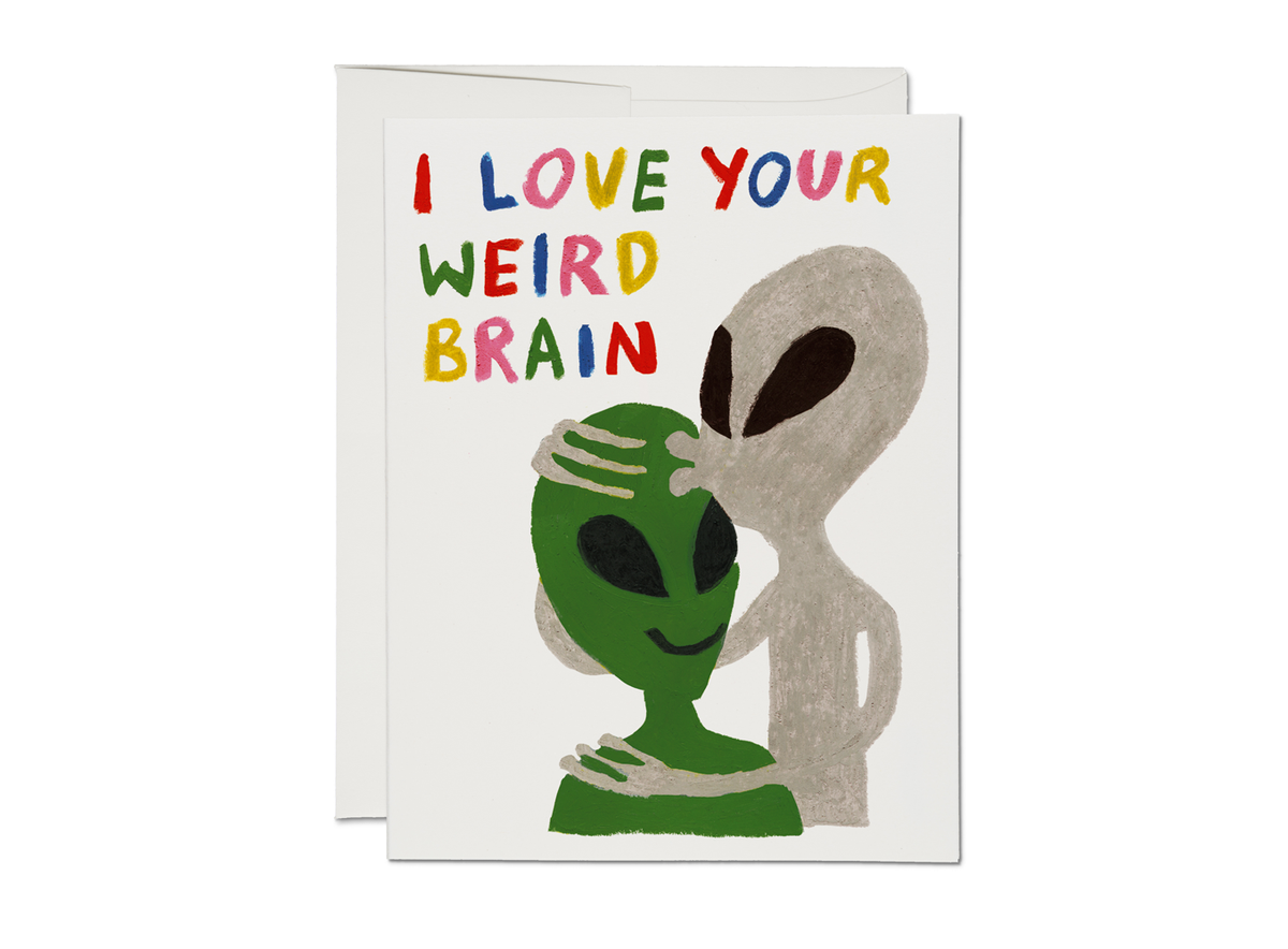 Alien Love Card