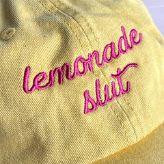 Lemonade Slut Dad Hat