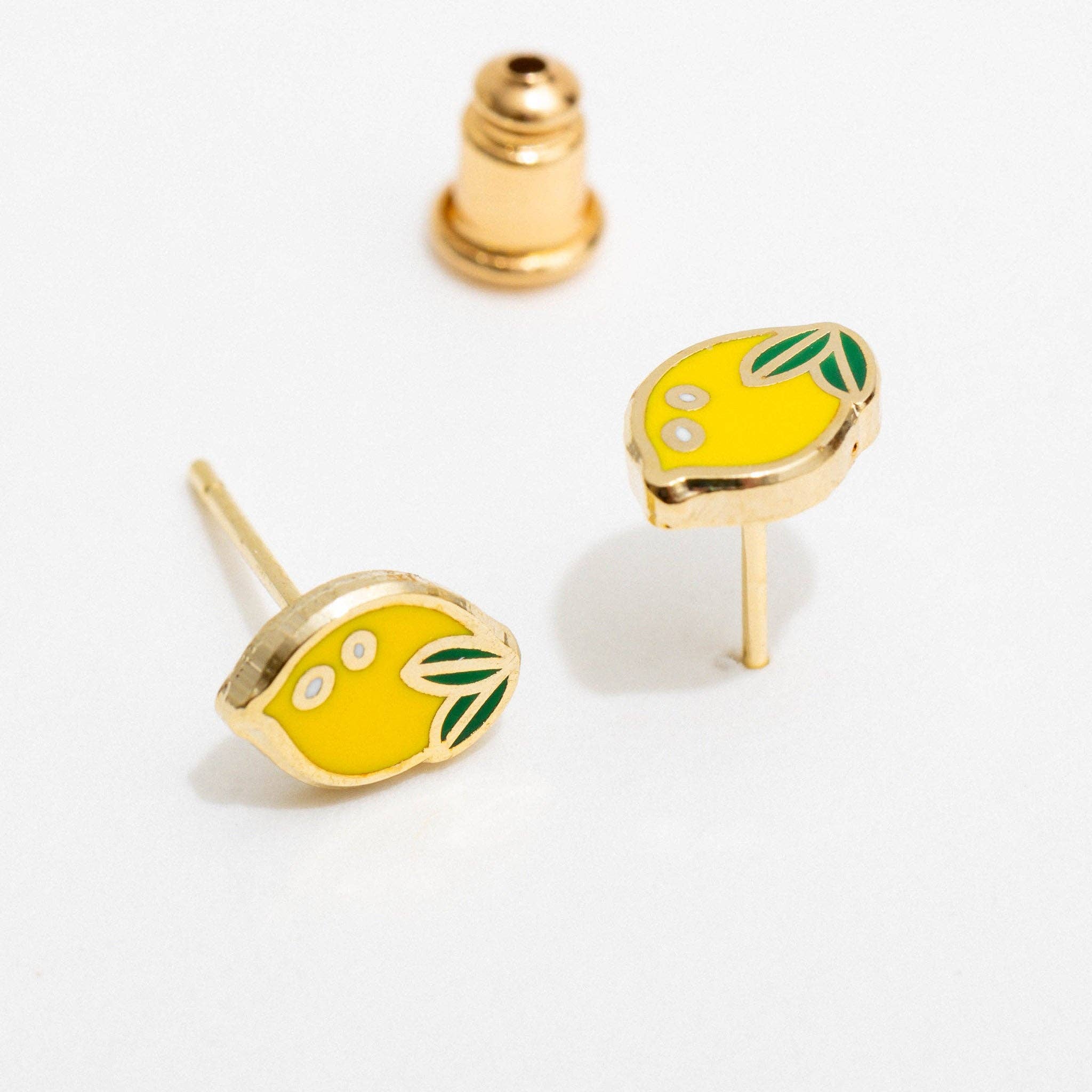 Lemon Stud Earrings