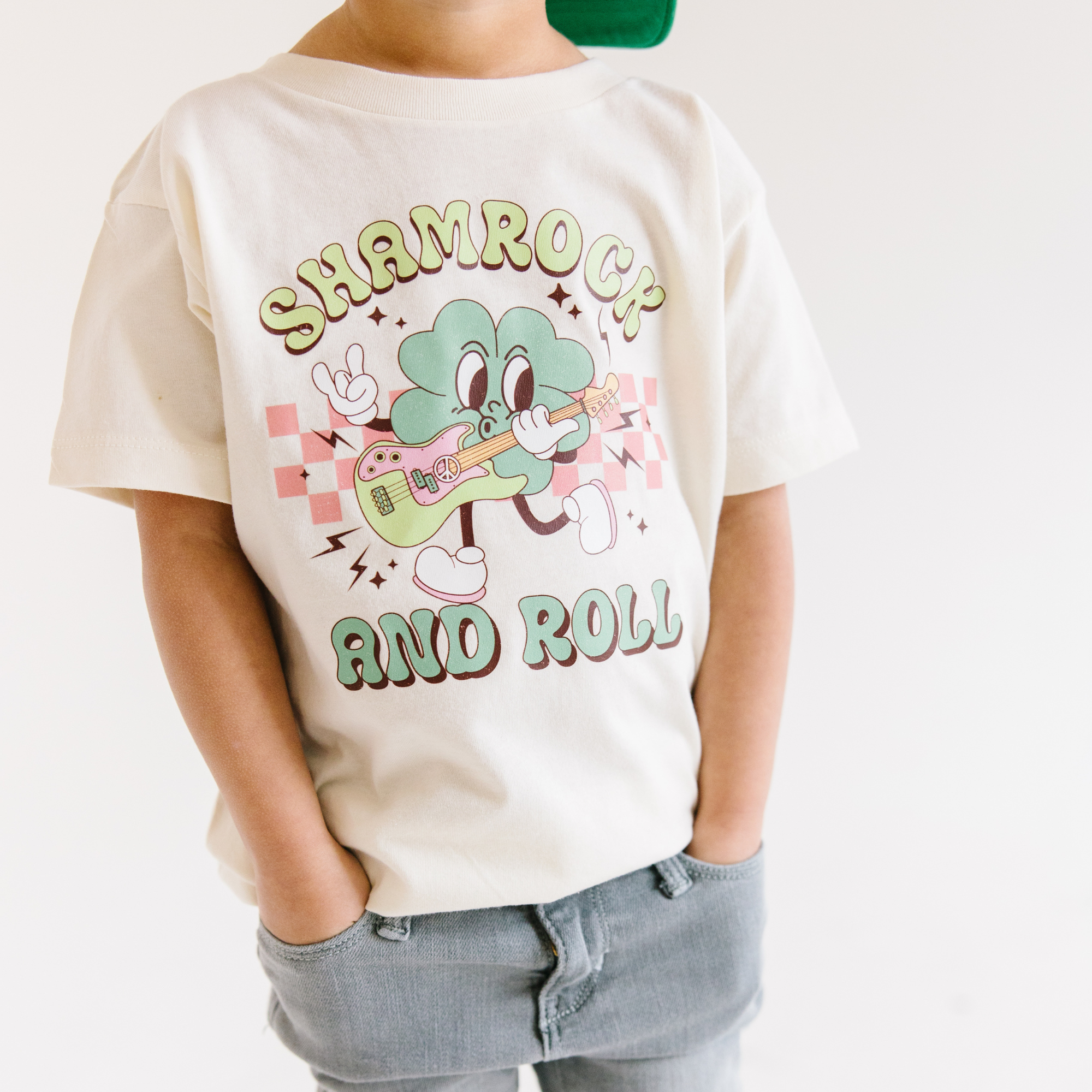 Shamrock n Roll Kids St. Patty's Day Shirt