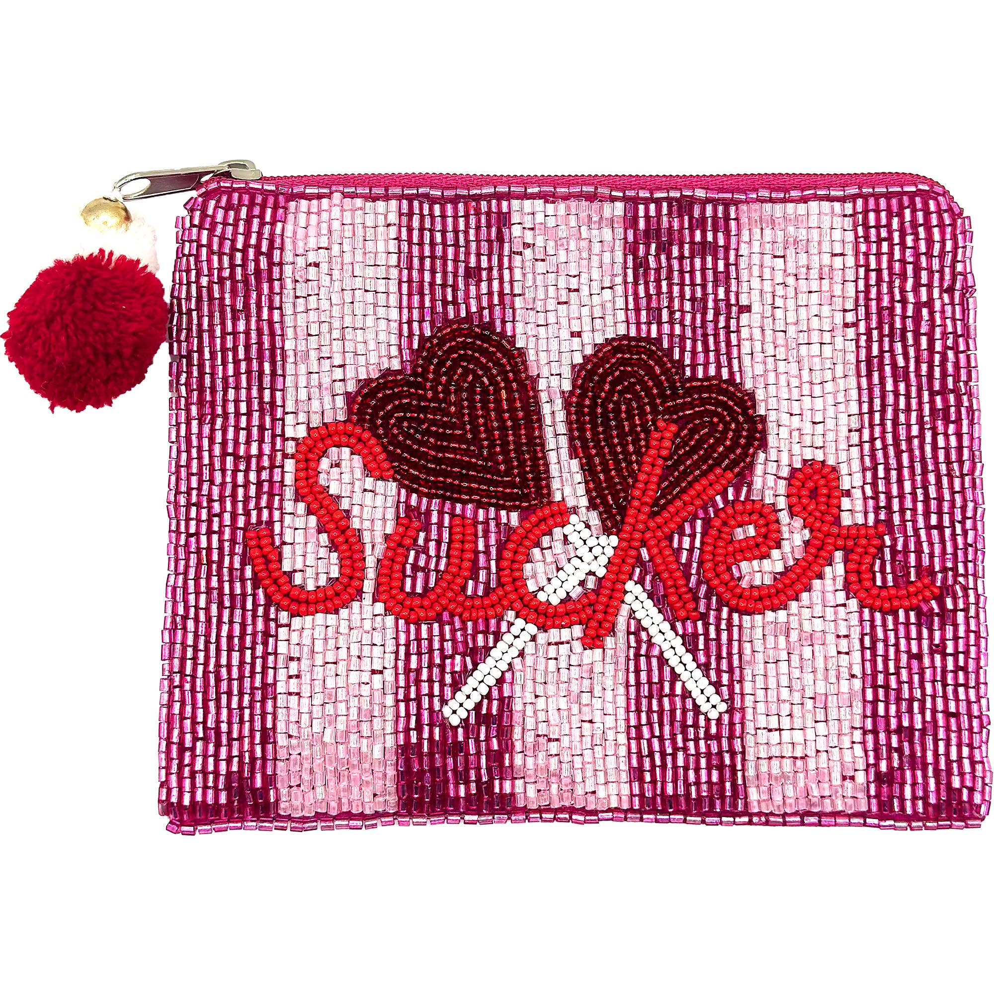 Sucker Beaded Coin Purse