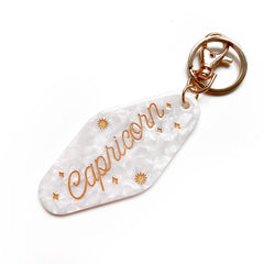 Zodiac Motel Keychain