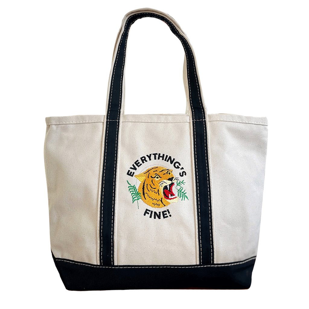 Everything's Fine! Canvas Tote Bag