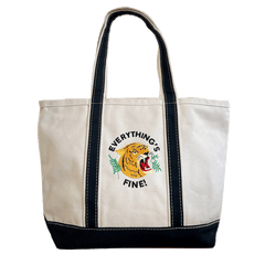 Everything's Fine! Canvas Tote Bag