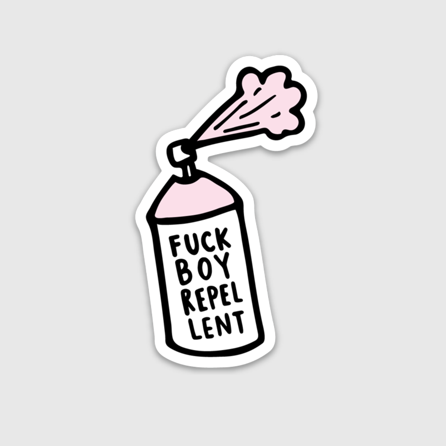 F*Boy Repellent Sticker