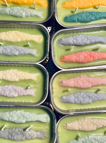 Tinned Fish Candles