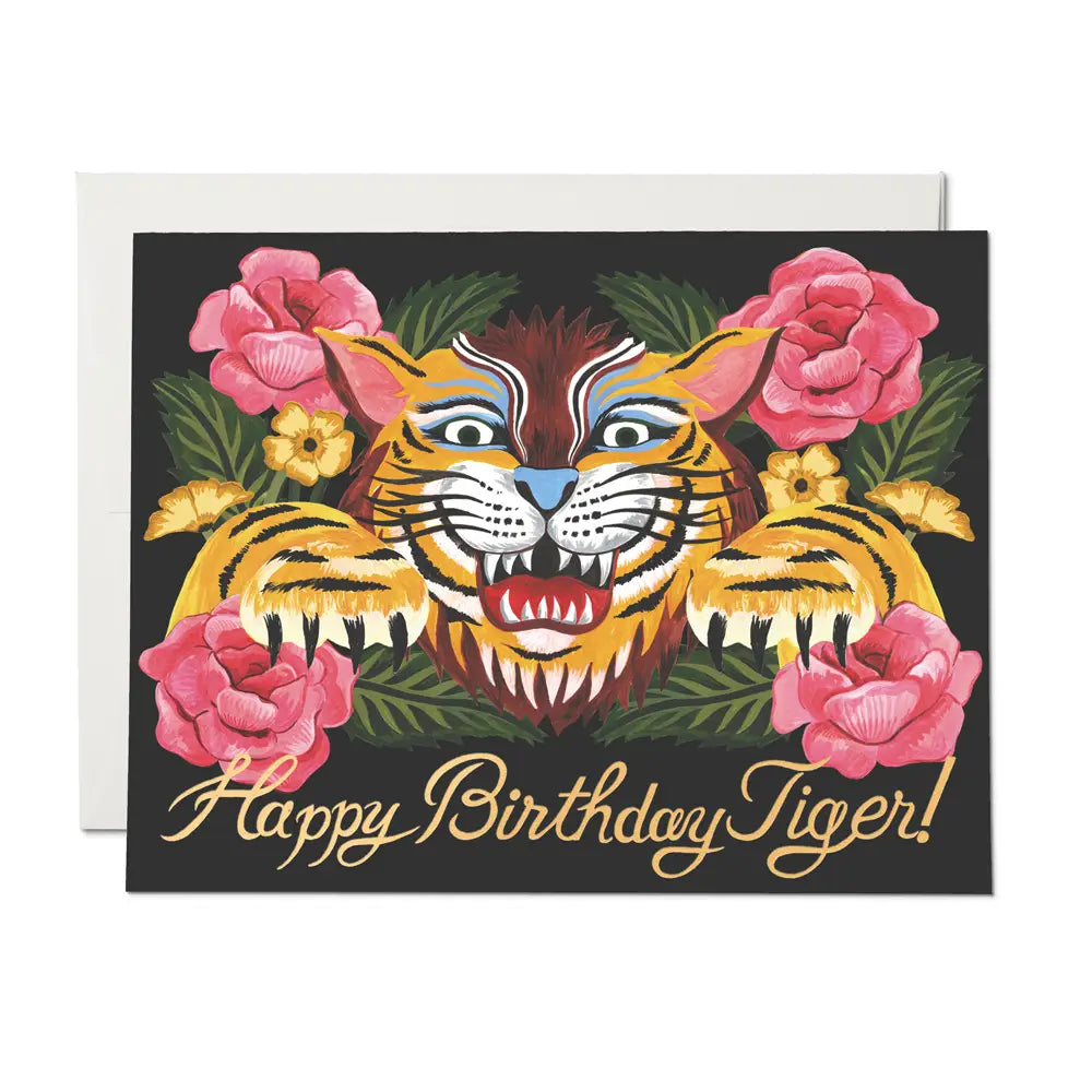 Birthday Tiger Card