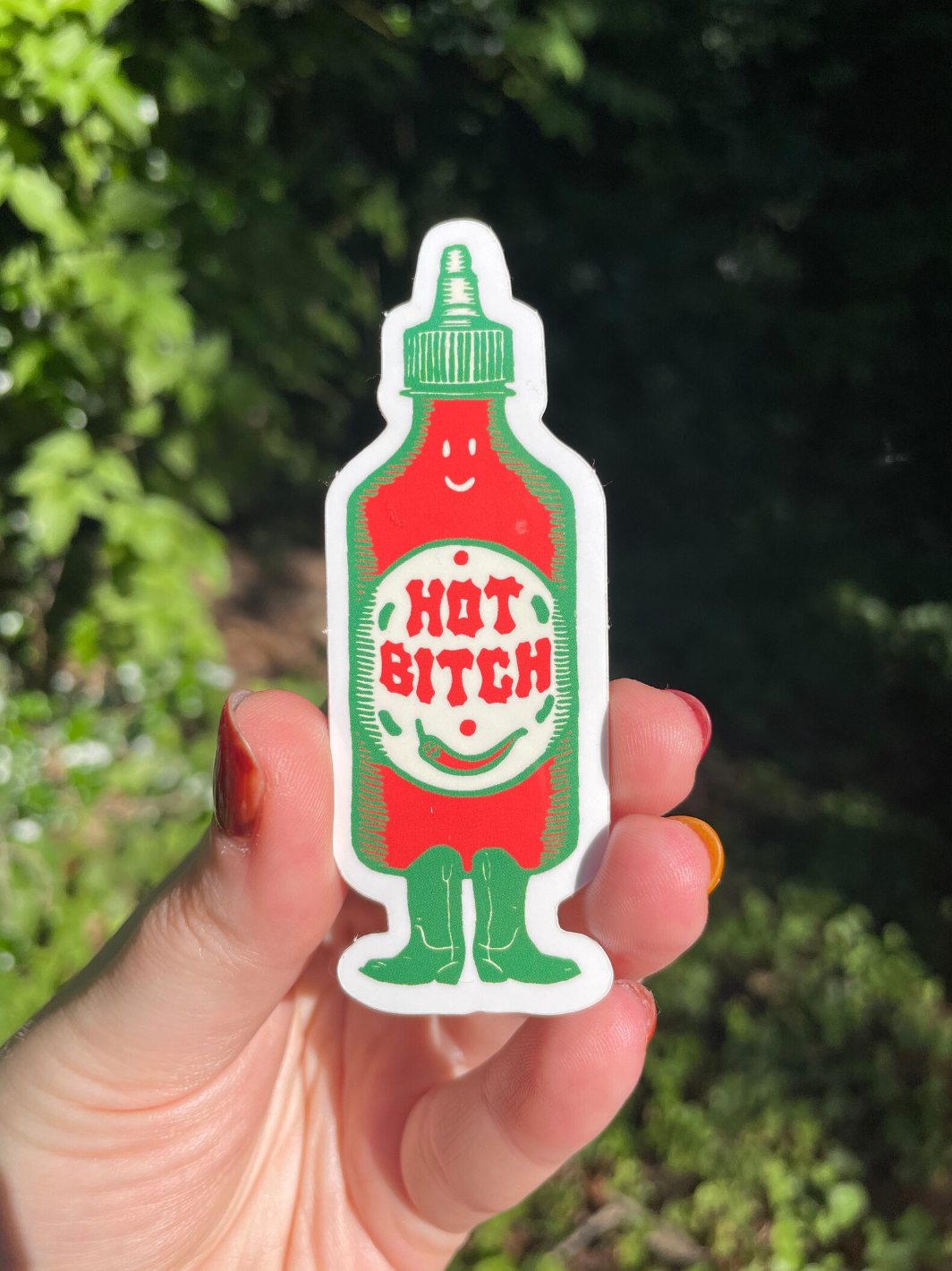 Hot Sauce Sticker