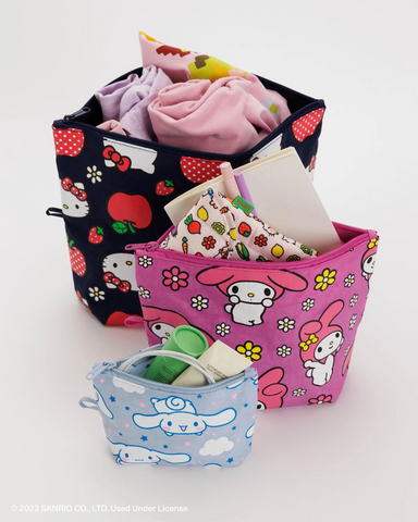 Go Pouch Set- Hello Kitty and Friends