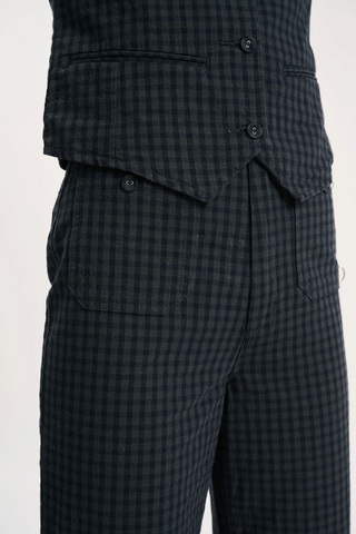 Sailor Pant- Forest Gingham