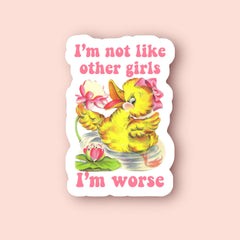 Not Like Other Girls Sticker