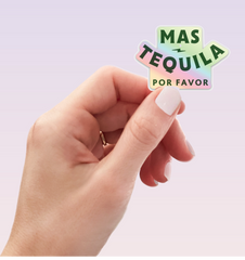 Mas Tequila Sticker