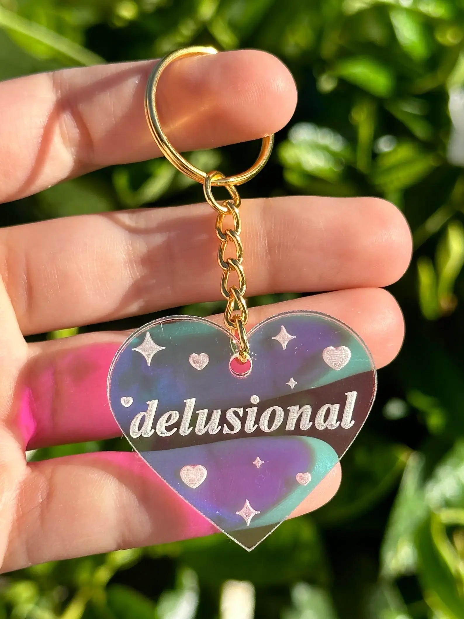 Delusional Keychain