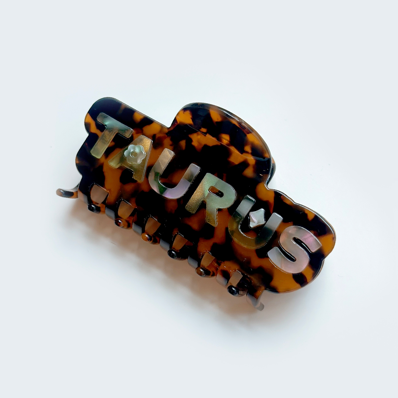 Tortoise Zodiac Claw Clip