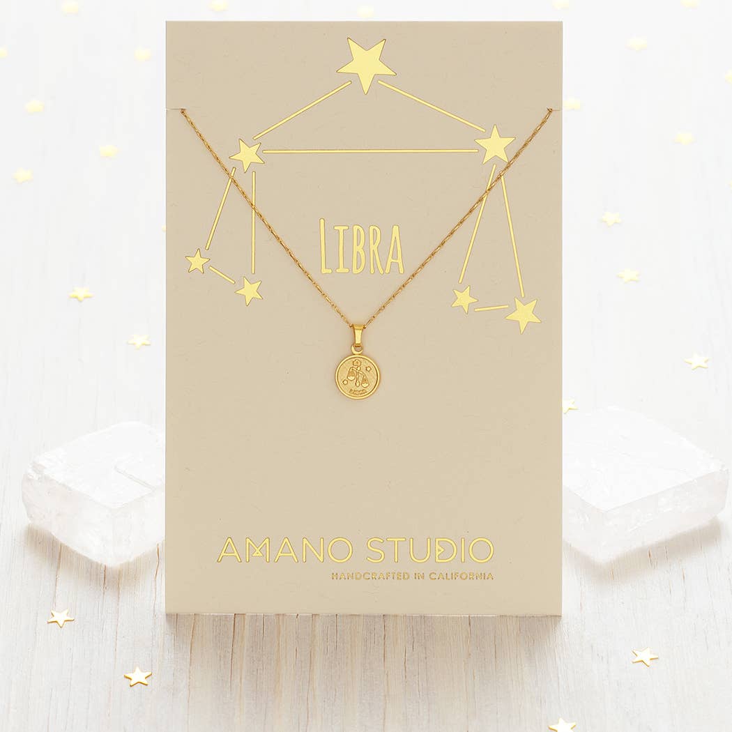 Zodiac Medallion Necklace