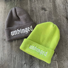 Unhinged Beanie-charcoal