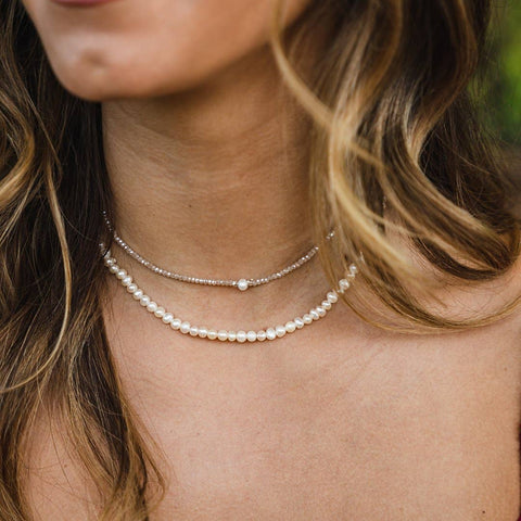 Pearl Goddess Necklace