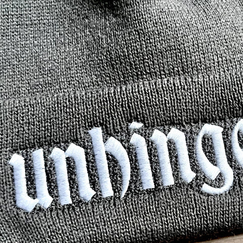 Unhinged Beanie-charcoal