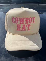 Cowboy Trucker Hat