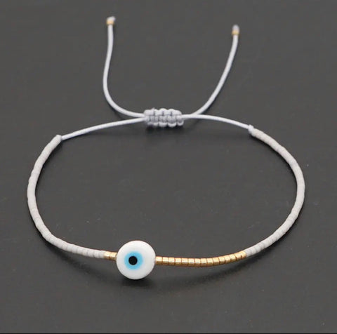 Round Evil Eye Bracelet