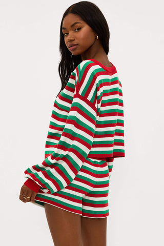 Ava Sweater-Merry Stripe
