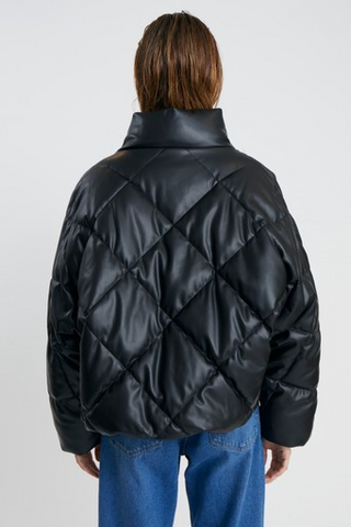 Gwinnet Quilted Jacket- Black